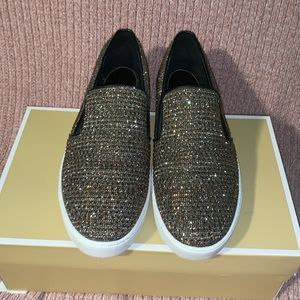 Michael Kors Keaton Slip on BRONZE